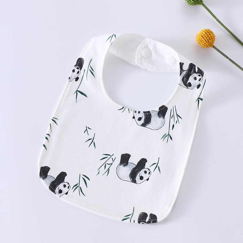 Waterproof A-Class Pure Cotton Baby Bib - Newborn & Toddler U-Shape Neck Gaiter