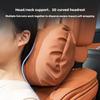 HQZQB1 Luxury Nappa Leather Car Neck Pillow and Seat Pillow Soft Car Headrest Waist Pillow Seat Accessories Car Headrest and Lumbar Set