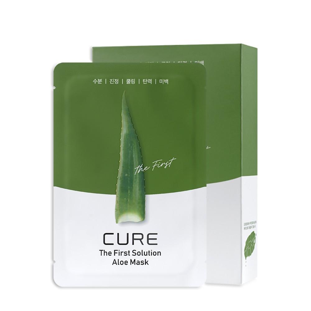 Kim Jeong Moon Aloe Cure Solution Aloe Mask 10sheets