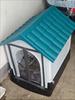 Winter Waterproof & Insulated Pet Door Curtain: Large Dog Kennel & Cat Nest