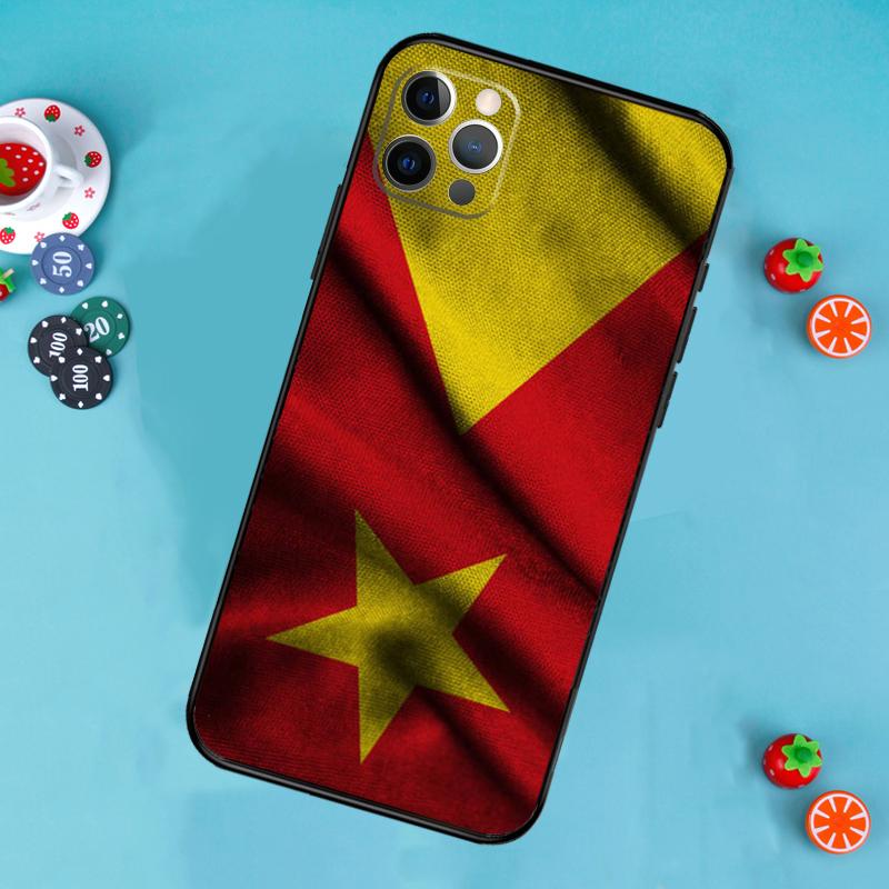 Tigray Flag Theme Phone Case For iPhone 17 Air 16 15 14 13 11 12 Pro Max 13 12 mini 15 16 Plus 16e Cover Funda