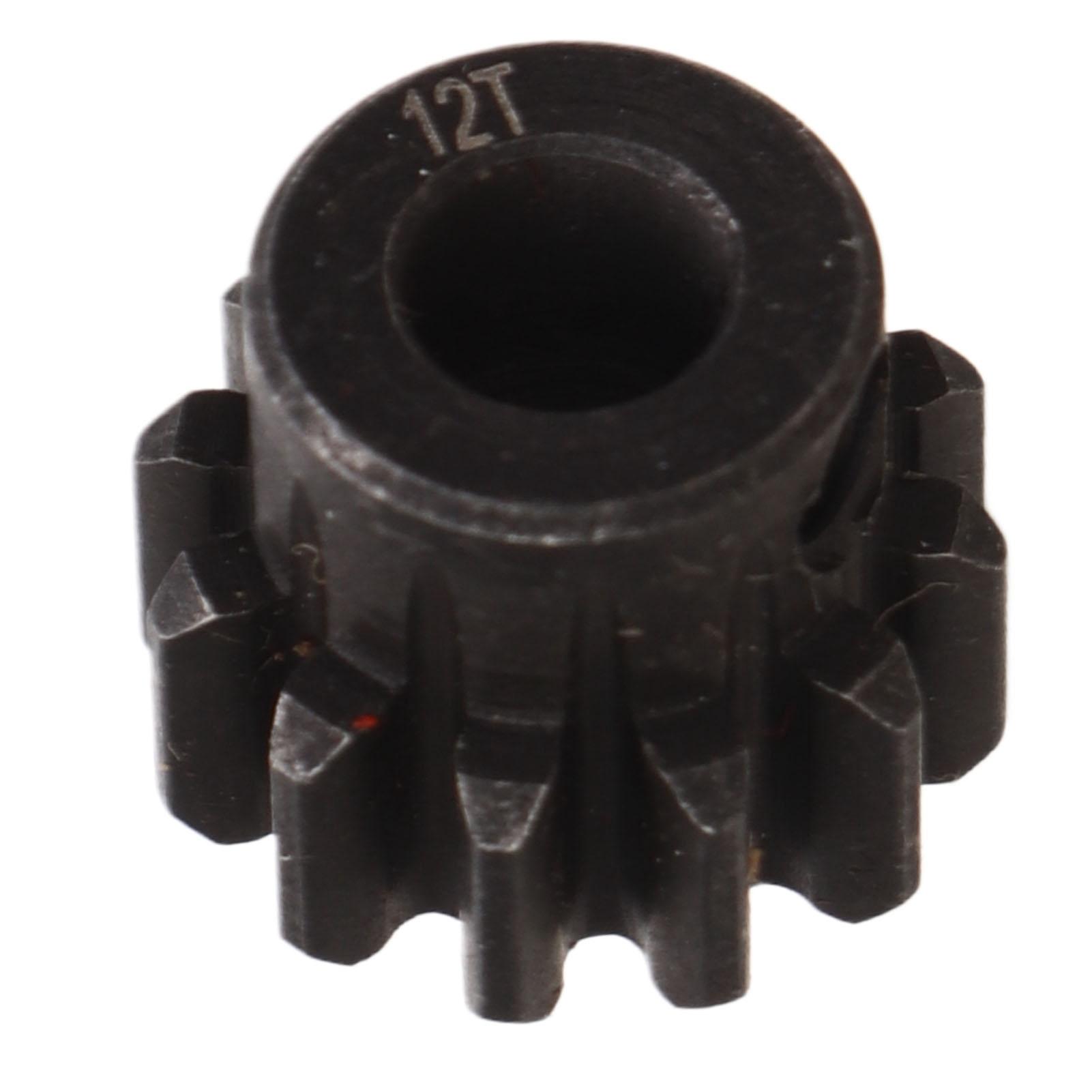 

12T RC Motor Pinion Gear RC Car Steel Motor Gears Replacement Accessories ARA311052BL