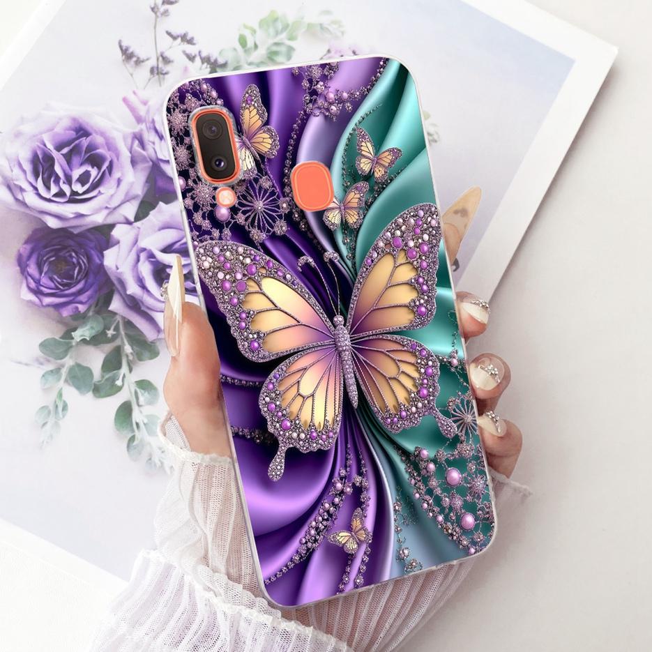 For Samsung Galaxy A20 A20e A20s Case Cute Lion Fashion Painted Cover Soft Silicone Case For Samsung A20 A 20 s Galaxy A20e Bags