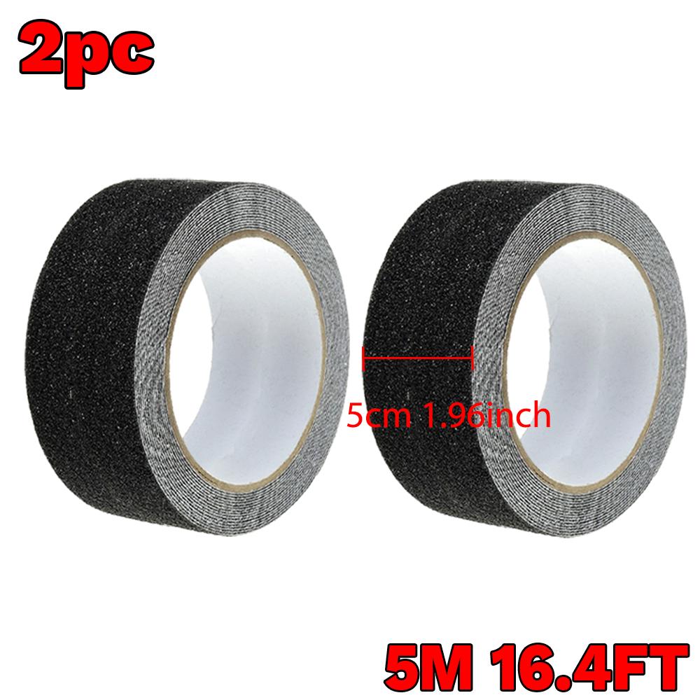 Anti Slip Tape, Heavy Duty Grip Tape Outdoor Waterproof, High Adhesive Traction Safety Tape for Stairs, Tread Steps,Skateboards
