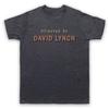2025 T-shirts Are Selling Well In Summer TWIN PEAKS DIRECTED BY DAVID LYNCH CULT TV SHOW Printed Women Men Oversized T-shirt