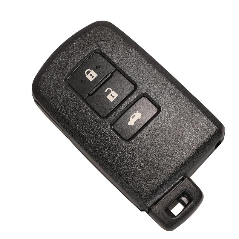 

jingyuqin пульт дистанционного управления 3/4 кнопки автомобильный ключ чехол оболочка для Toyota Camry Corolla Avalon Rav4 Land Cruiser смарт-ключ рубиновый