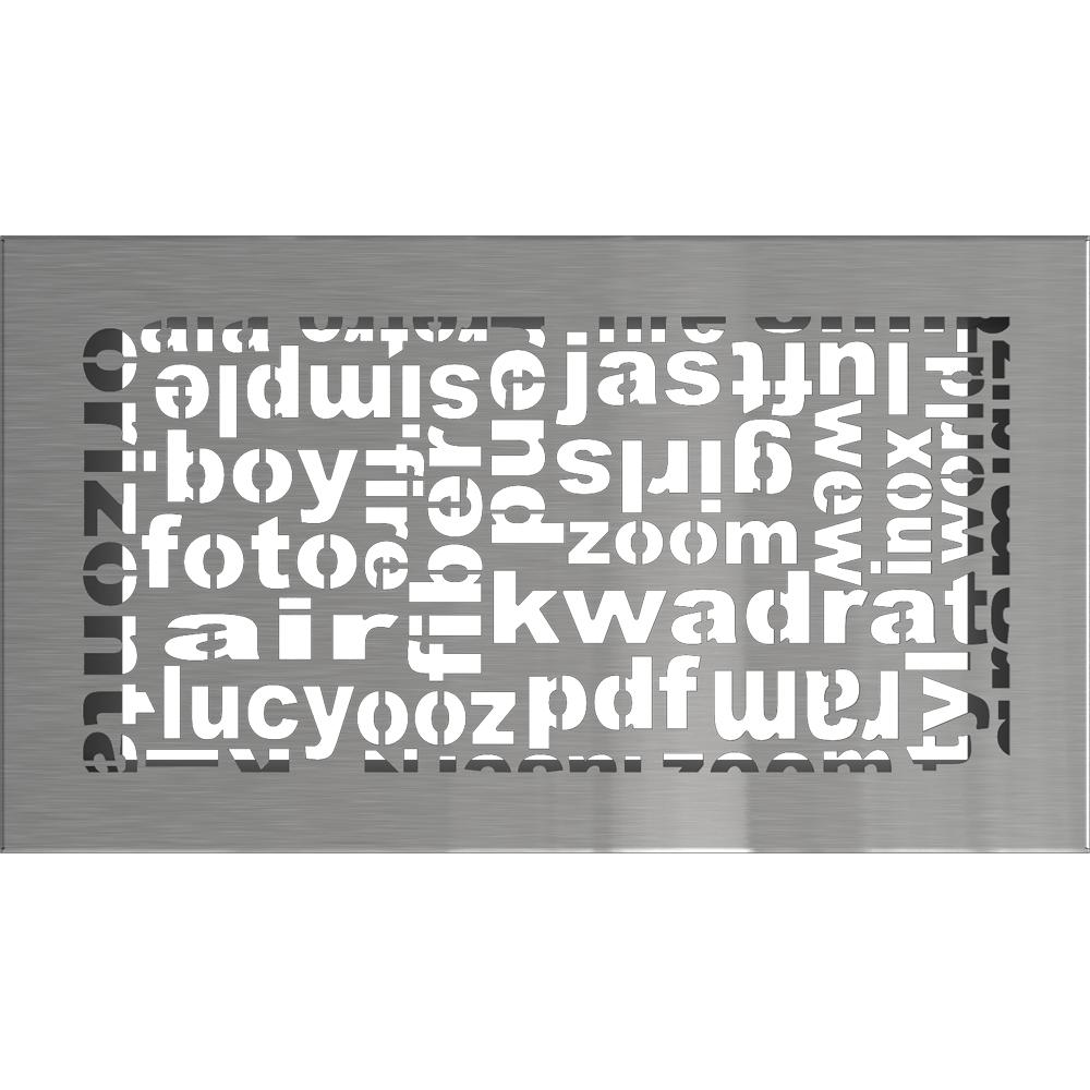 Vent Cover ABC 17x30 polished
