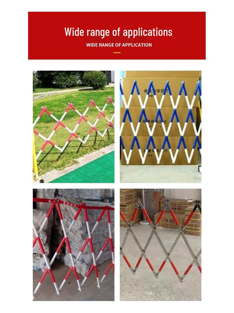 Foldable Electric Telescopic Guardrail: Insulated FRP Barrier for Electrician Safety