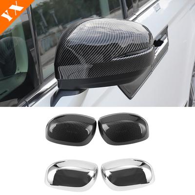 Carbon Chrome Look Trim For Honda Odyssey 2015-2022 Accessories Car Side Mirror Rear View Mirror Sticker Cover Protector