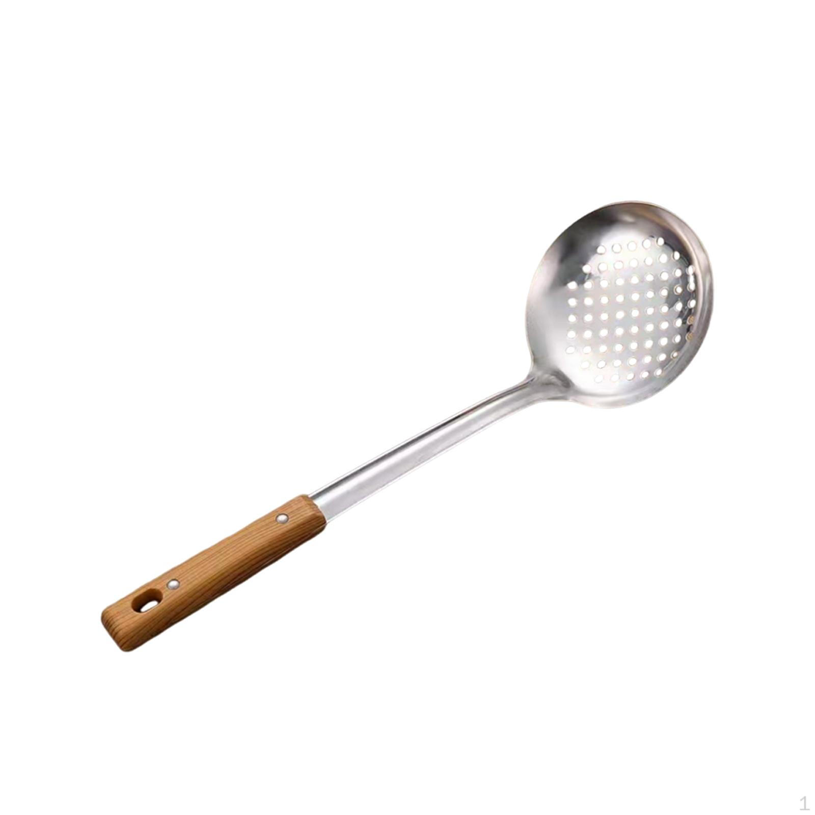 Cooking Utensil Stainless Steel Easy to Clean Kitchen Gadgets Cookware for slotted spoon