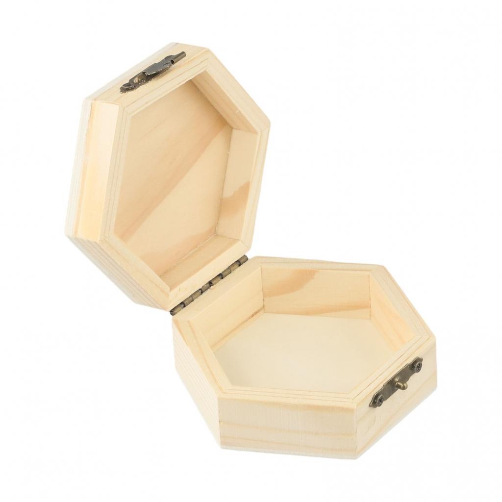 Box Storage Box Christmas Toys Decoration Hexagonal