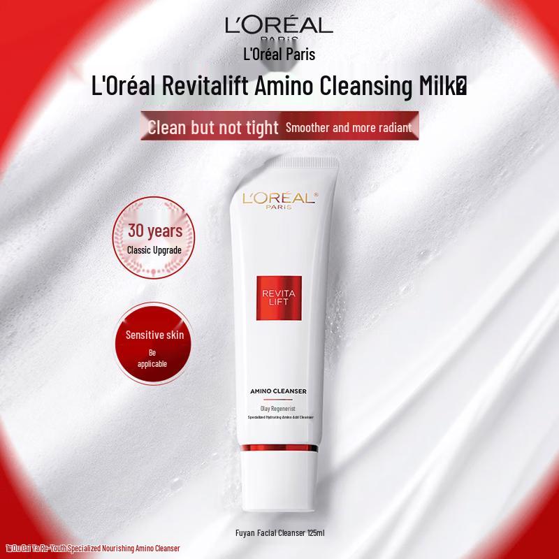 L Oréal Revitalift Amino Acid Cleanser 125ml
