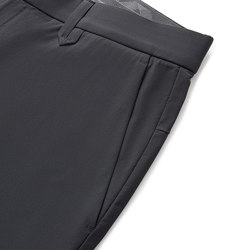 Septwolves Men's Lightweight Textured Business Casual Pants with Cuprammonium Fiber