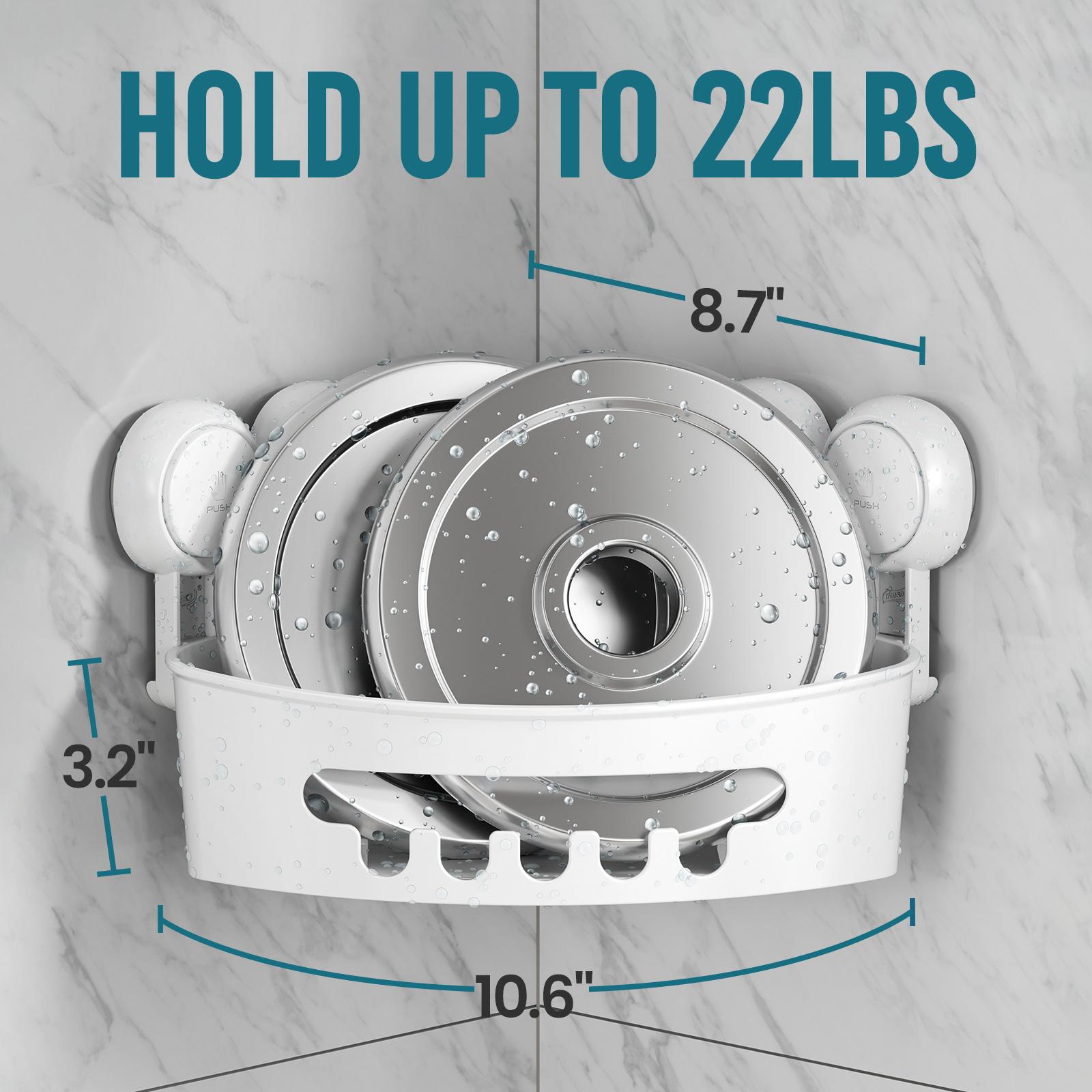 

TAILI душевая кабина на присоске полка для душа корзина для душа на присоске съемный мощный органайзер для душа полка для ванной на присоске