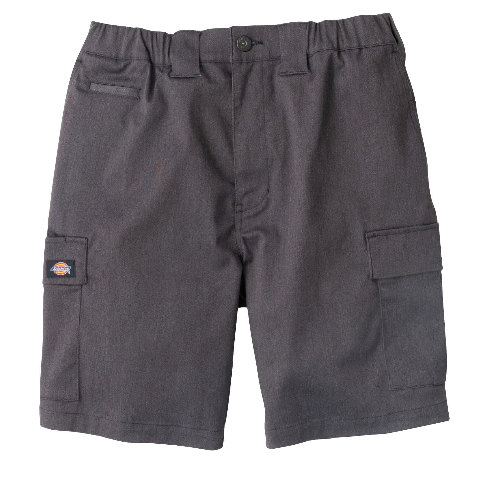 [Dickies] Short Cargo Pants D-2876 Stretch Cotton Workwear Half Pants Stretch Summer CO-COS Dickies Men s Women s Pro Uni Sticker Included 33. Heather