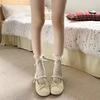 Autumn Lolita shoes single shoes new bow round head retro Mary Jane small leather shoes