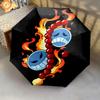 1 PC Automatic Folding Umbrella - Anime One Piece Pattern Portable Foldable Design With 8 Ribs Christmas Birthday Gifts