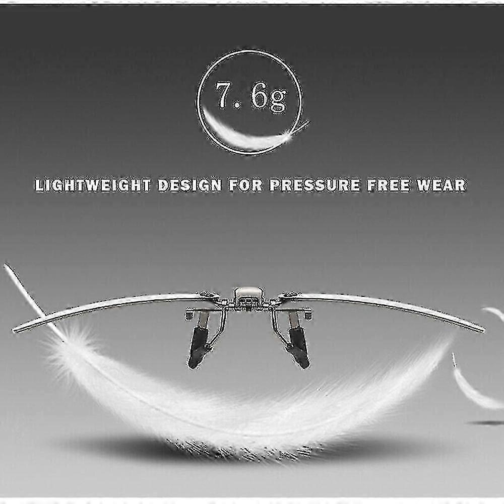 Gafas de Sol Clip-On Flip Fotocromáticas Polarizadas Uv400 Polarizadas para Pesca Zuk