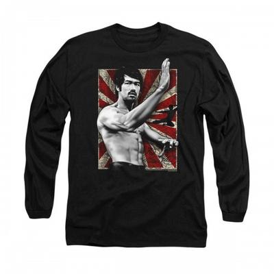 Bruce Lee Unisex Adult Concentrate Long-Sleeved T-Shirt