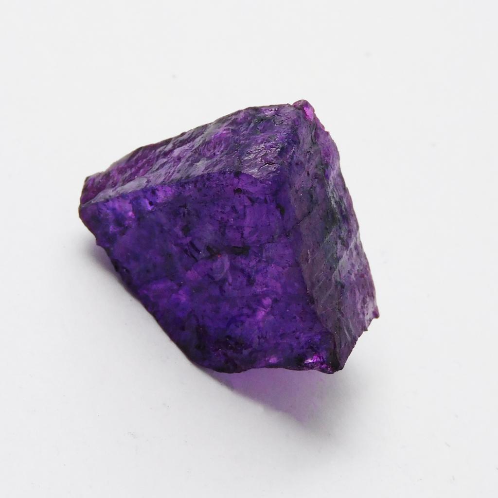 81 Ct CERTIFIED Natural Tanzanite Rough Purple Raw Uncut Earth Mined Gemstone
