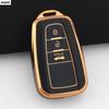 2 3 4 Buttons Hot TPU Car Key Case Fob Keychain Shell For Toyota CHR Camry Corolla RAV4 Highlander C-HR Prius Land Cruiser Prado