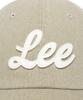 LEE Union Logo Cotton Ball Cap Beige