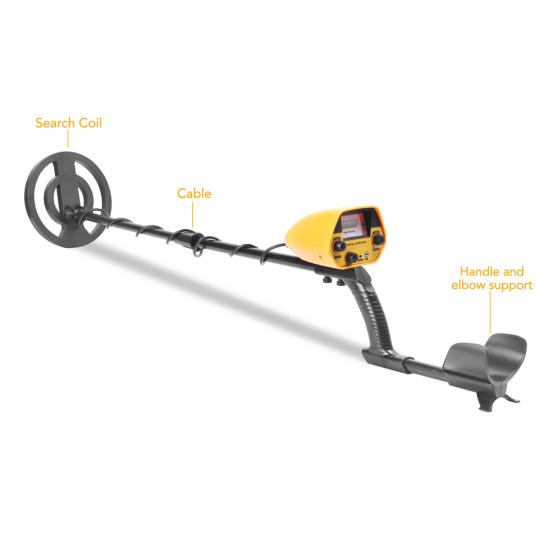 Wykrywacz metali Wysoka czułość Trwały, precyzyjny ręczny wykrywacz metali do użytku na zewnątrz