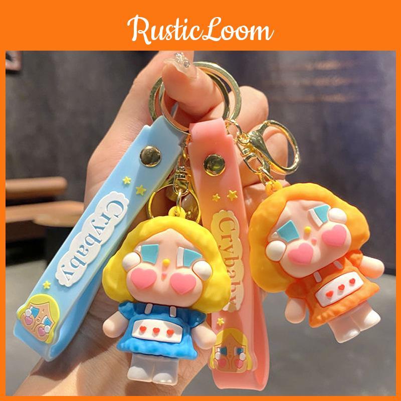 Cartoon Crybaby Cute Doll Keychain Pendant For Bags Decoration Gifts And