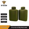 Bitozhe 100g Military Green Plastic Liquid Bottles, 10-Pack