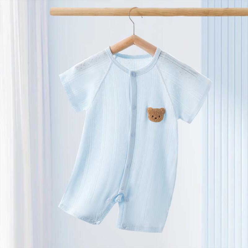 Летний короткорукавный комбинезон для новорожденных Duo Xilu Ka 66