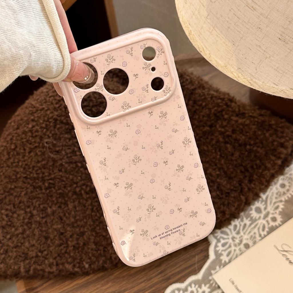 Watercolor Small Floral Pattern Phone Case For iPhone 17 16 15 14 13 12 11 Pro Max Plus Stylish Instagram-Inspired Design Cover