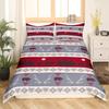 Set Biancheria da Letto Decorativo a Tema Pesca e Caccia per Bambini, Dimensioni Matrimoniale, Copripiumino per Ragazzi, Decorazione Camera da Letto Adolescenti, Set da 3 Pezzi, Senza Piumone