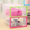 Transparent Storage Box Plastic Shoe Organizer Dust Proof Moisture Proof 1 Pc