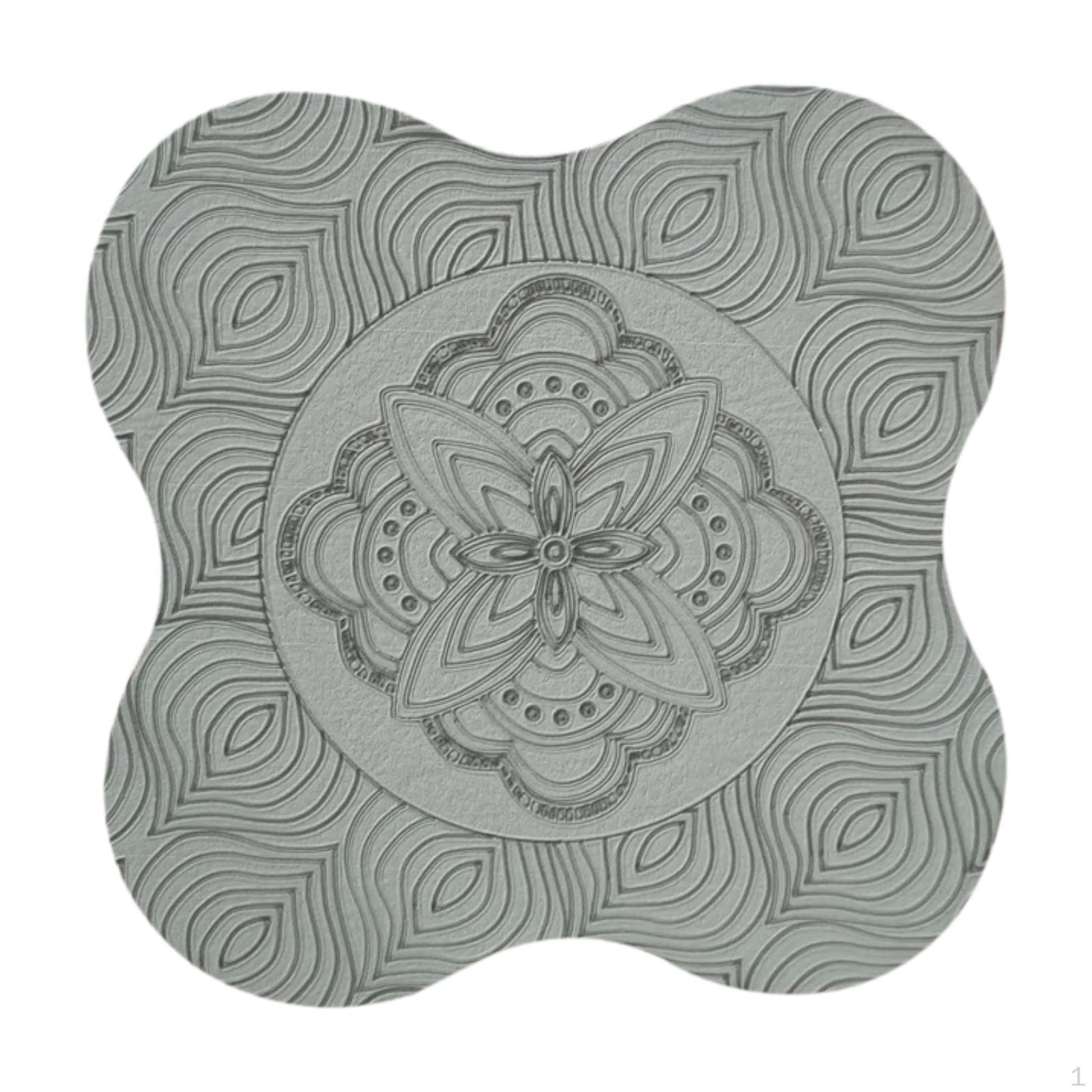 

Коврик для коленей для практики йоги, подушка для поддержки коленей, локтей, запястий, рук серый