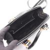 Used FENDI Handbag Leather Black Used Women