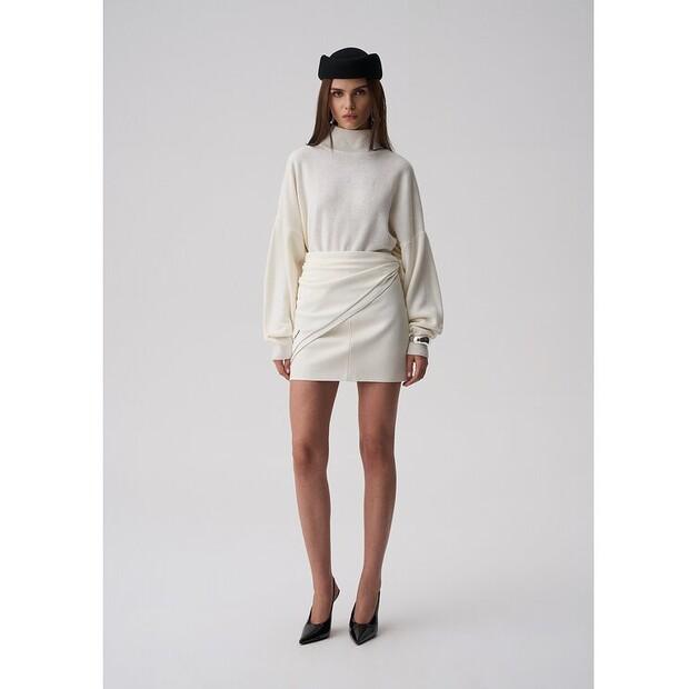 Юбка мини Le Collet OZI LEATHER EU S