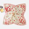 1Pc Square Elegant Bandana Fashionable Hijab Flight Attendants Women's Scarfs Polyester 50x50CM
