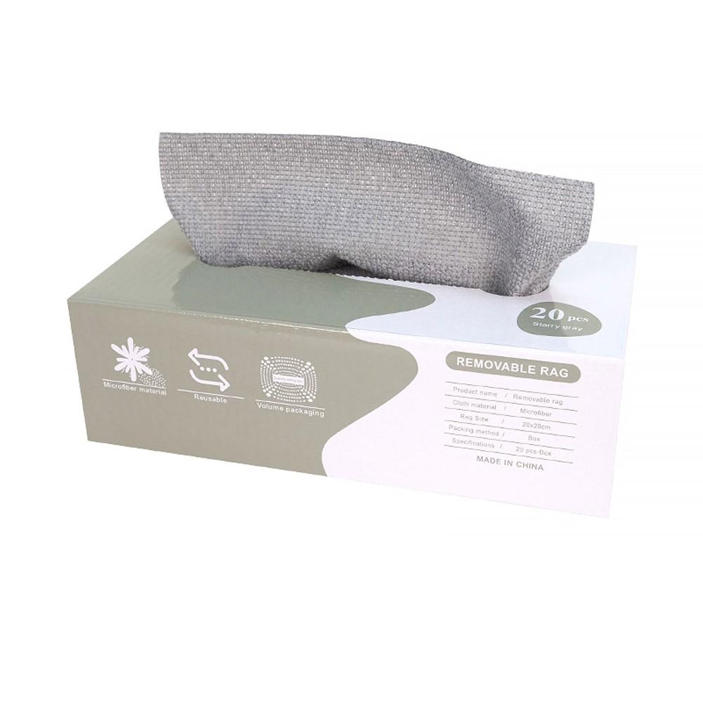 Boxed Dispensing Cloth Dish Wiping Cloth Compact And Functional