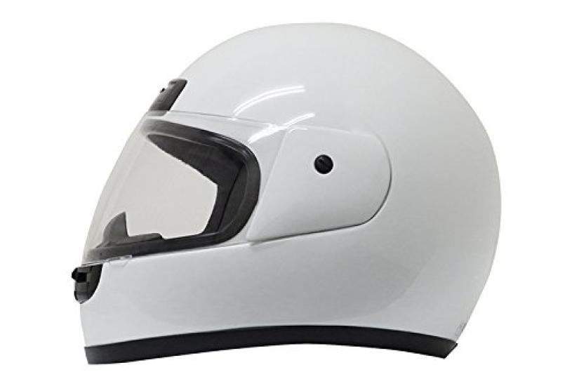 Bike Parts Center Motorcycle Helmet Full Face Gunmetal FREE 7307 (57cm~60cm)