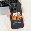 Soft Liquid Silicone Funda For Honor X8C Huawei X 8C Phone Shell For HonorX8C ABR-LX1 ABR-LX2 Astronaut  Cartoon Case Back Cover