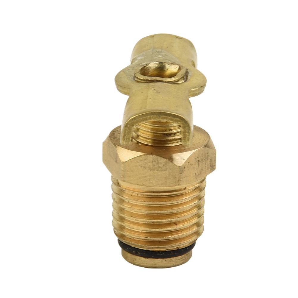 Air Compressor Tank 1/4 Drain-Plug Valve/tap/drain Cock With T-handle-new