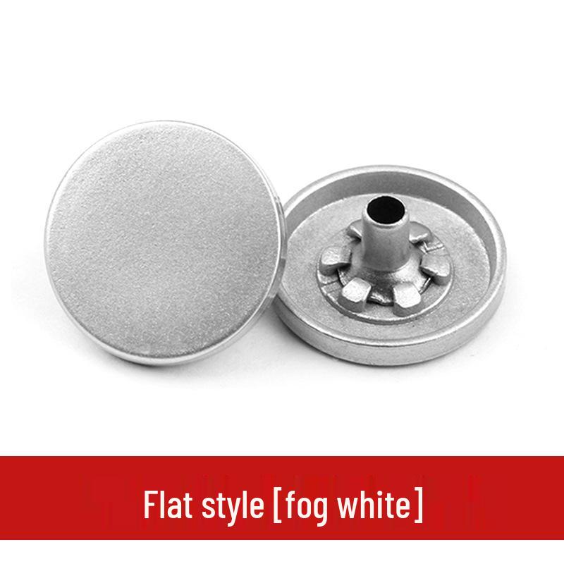 Metal Snap Buttons for Clothing: No-Sew Hidden Snap Accessories for Jackets, Studs, and Mother-Child Buttons.