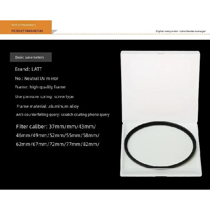 2026 NEW Universal Camera Filter Set for Canon Sony Fuji Nikon Lenses - UV CPL Polarizing ND Star Light Macro Soft Light Filters
