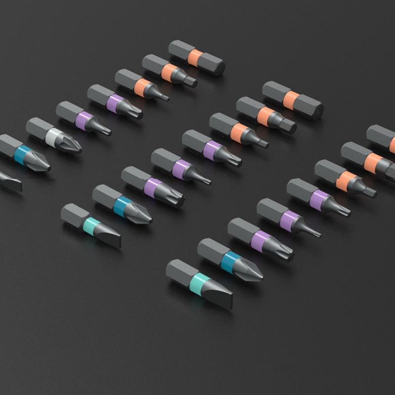 

Multi-function Ratchet Screwdriver Set Compact T-Handle Repair Kit With Bits For Electronics Automotive Maintenance CN