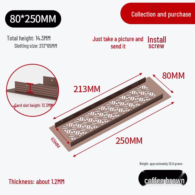 Küchenlüftungsgitterabdeckung aus Aluminium