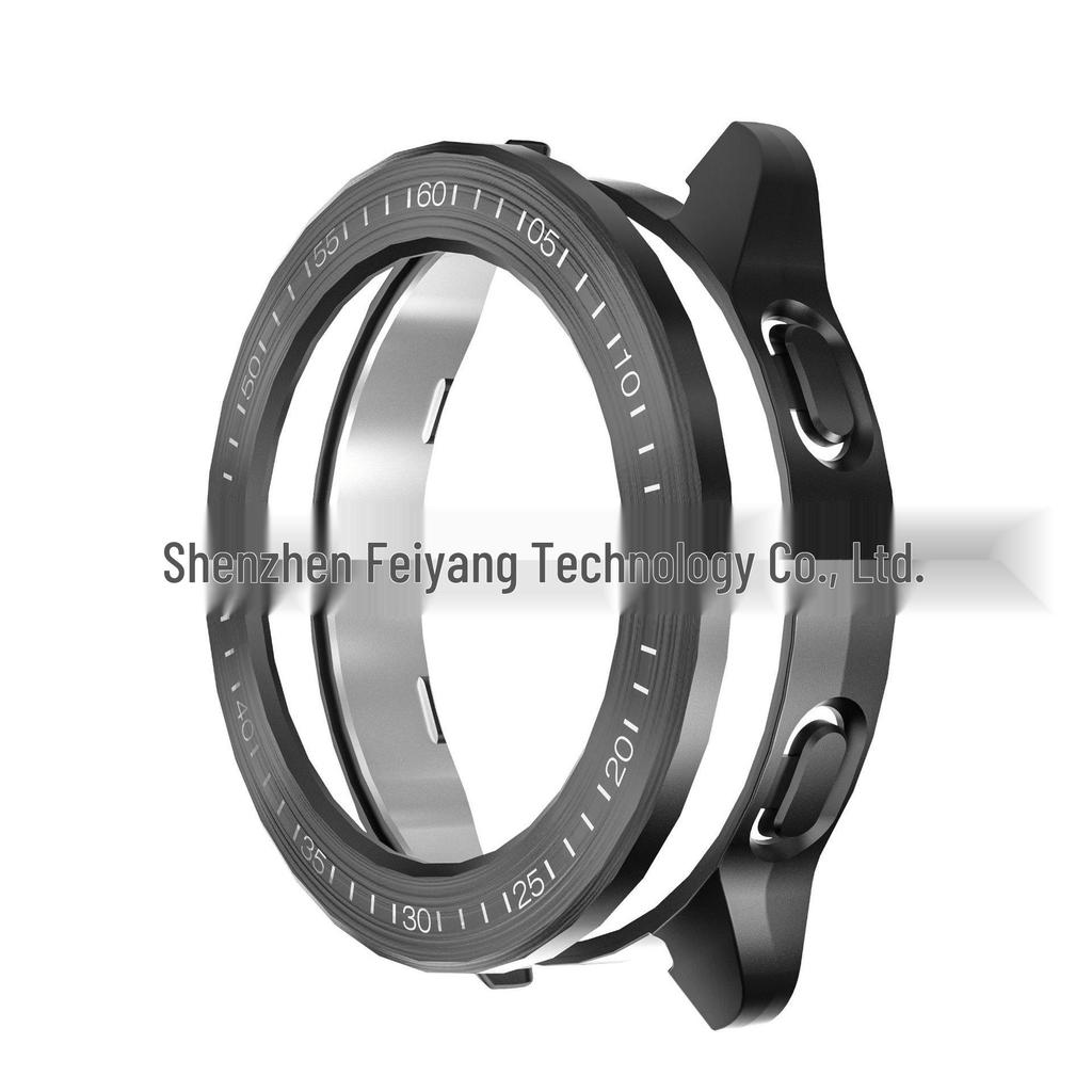 Xiaomi S3 Electroplated Hard Case: Hollow PC Protective Cover for Xiaomi Watch.