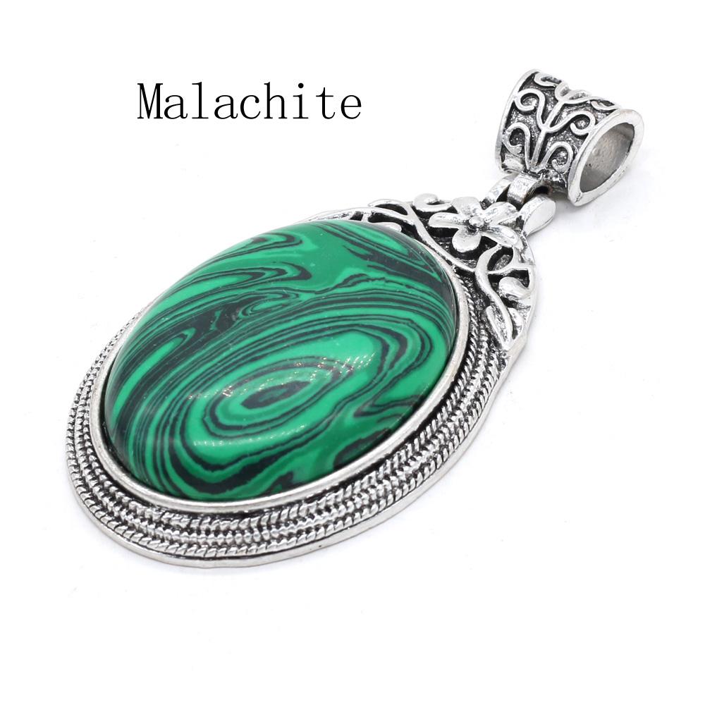 1 шт. винтажный овальный хрустальный кулон в богемном стиле — фото 21