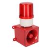 Industrial Warning Lamp 120DB Audible Visual Alarm Waterproof Security Strobe Light