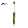 Beaded Ballpoint Pen Diamond Beadable Pens, Bling Rhinestone DIY Bead Pen, Crystal Shaft Decorative Black Ink Pens for Decorations Office School