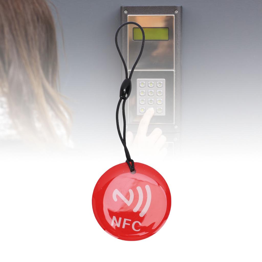 10PCS NFC Keychain for N 213 Chips Programmable NFC Card Compatible All NFC Enabled Mobile Phones and Devices